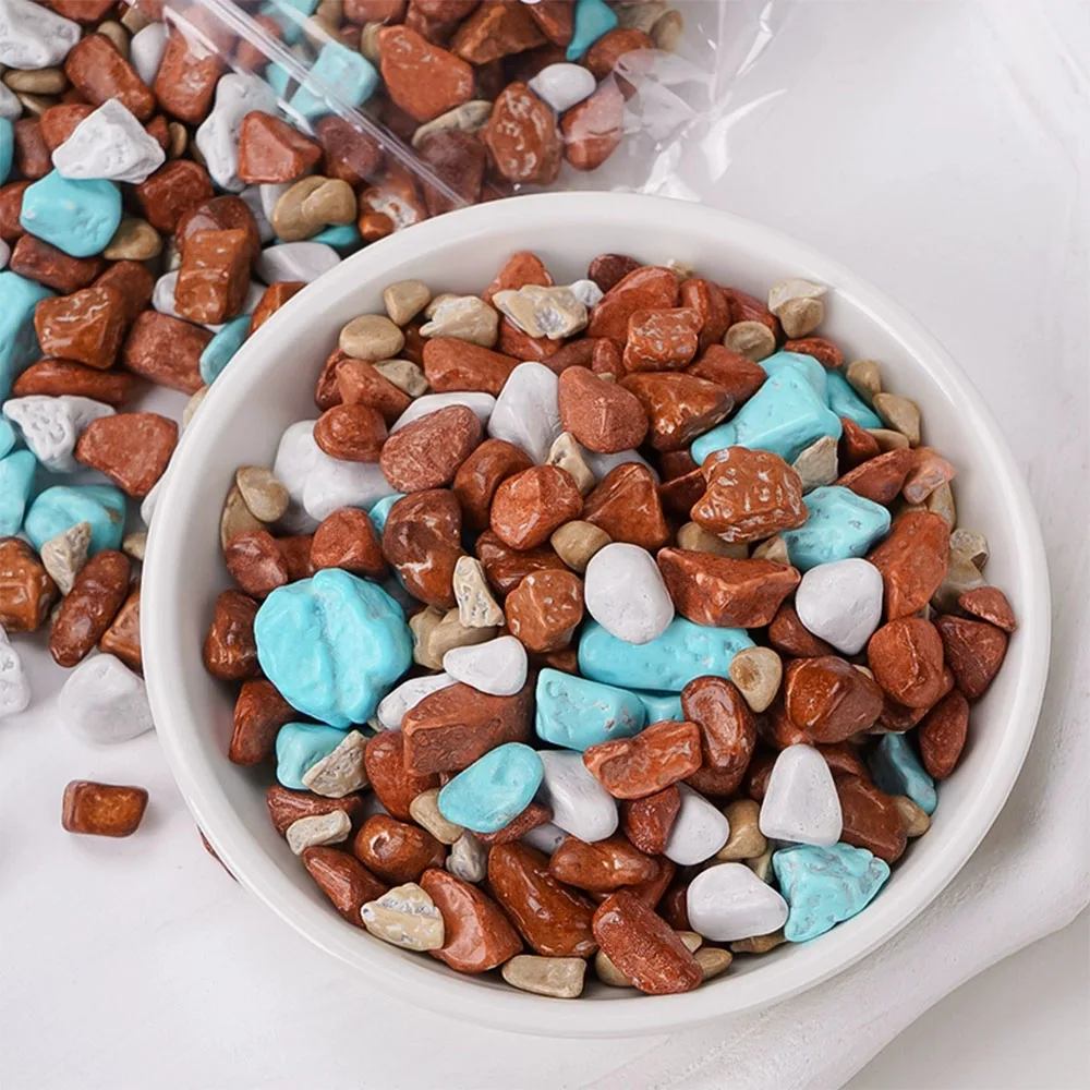 Shop Our Factory Direct Sale of Colorful Rock Stone Chocolate