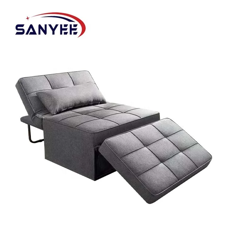 Chinese Source Factory Direct Wholesales Convertible Multi-use Home Bedroom Living Room Office Soft Modern Foldable Sofa Bed