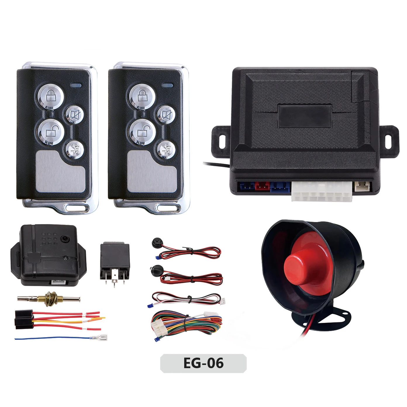 Original ULTRA Remote Control Car Alarm System 433 Mhz ULTRA Car Remote with Red LED