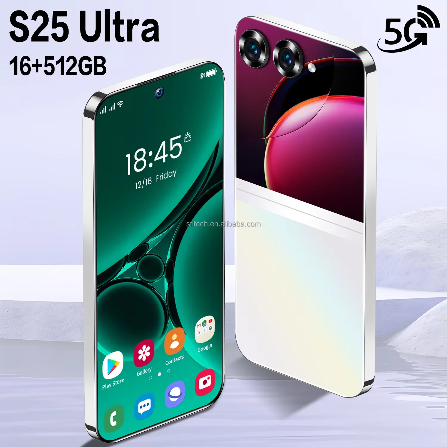 W*2様 S25 Ultra中華Androidスマートフォン S25 Ultra 7.3' Android 14 Smartphone with 5g Connectivity