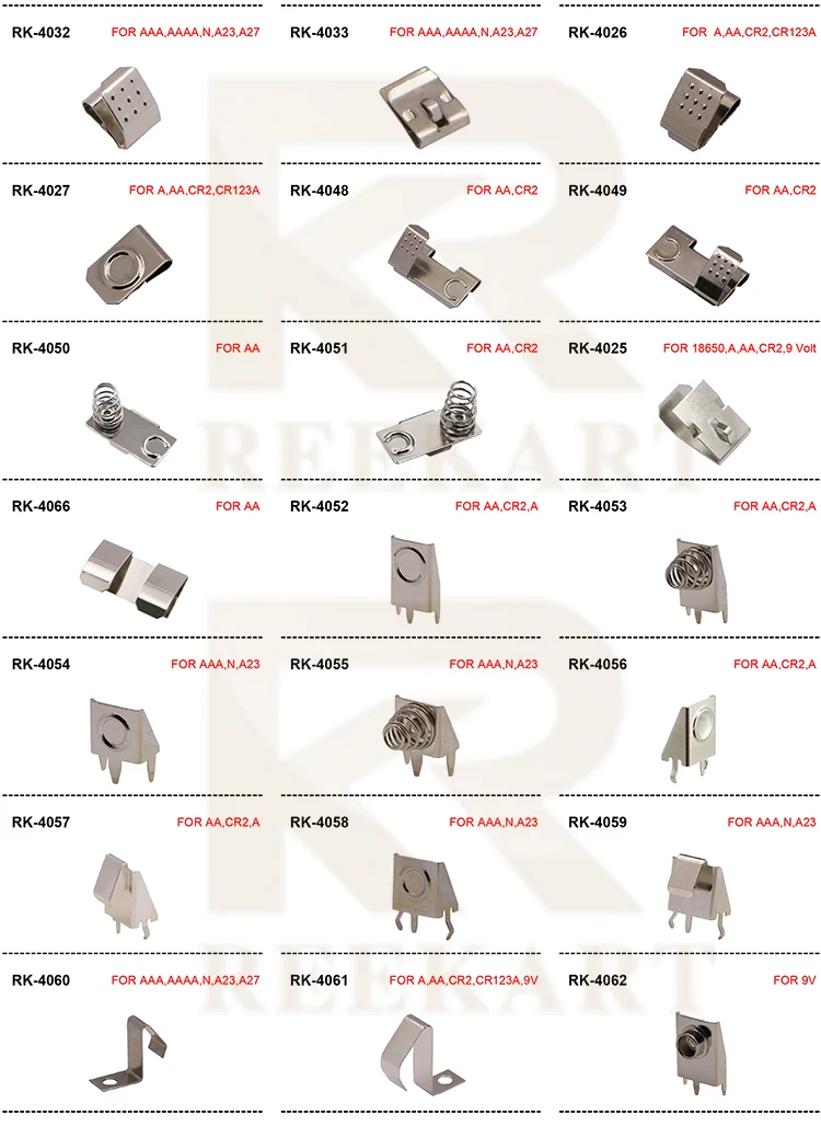 Исходный стержень Keystone 590 THM, пружина, несколько штырьков из поликарбоната, AA CR2 CR123A, контакт батареи