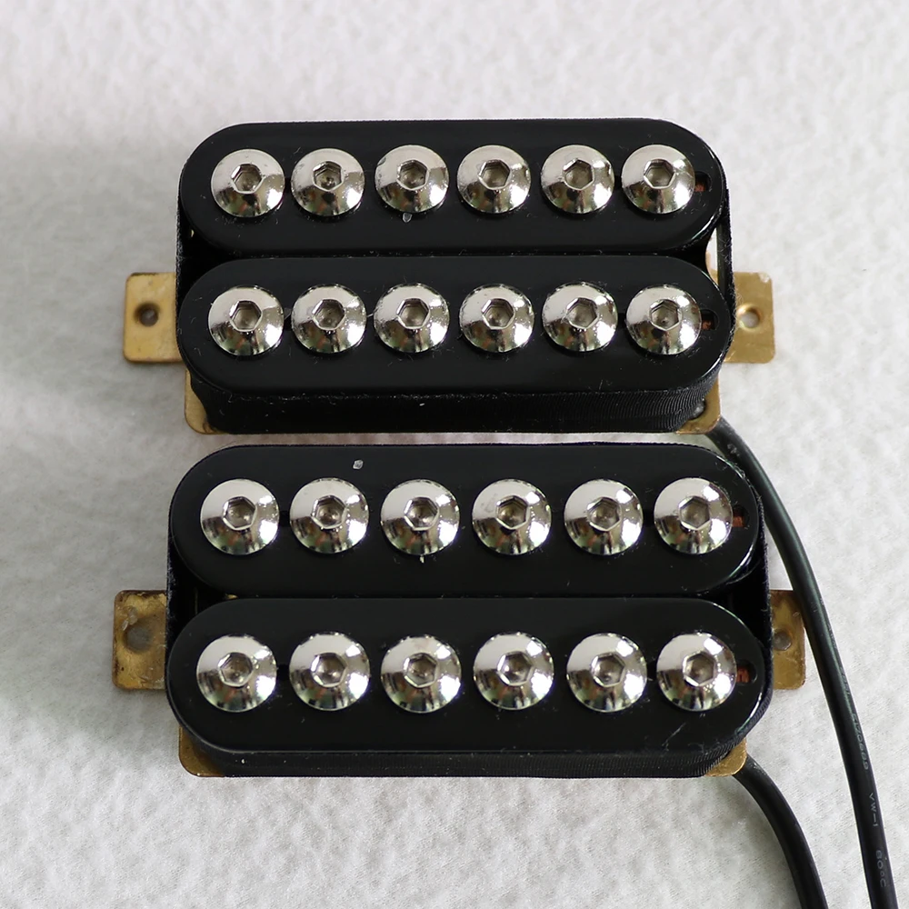 Donlis Invader Style Hot Humbucker Guitar Pickup With Large Hex Screw Pole Pieces for Heavy Metal and Rock Music