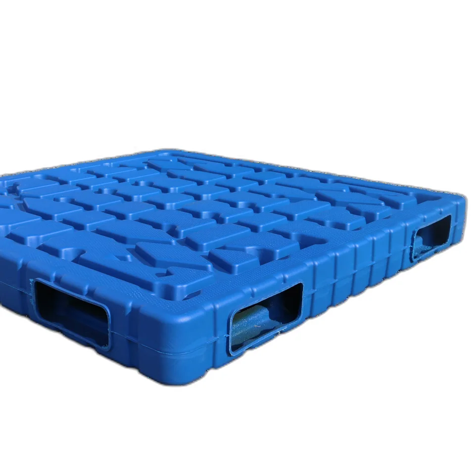 NEXARA Warehouse Storage 1614 1600*1400*150mm One-piece Blow Molding Heavy Duty Pallet for Pallet Rack