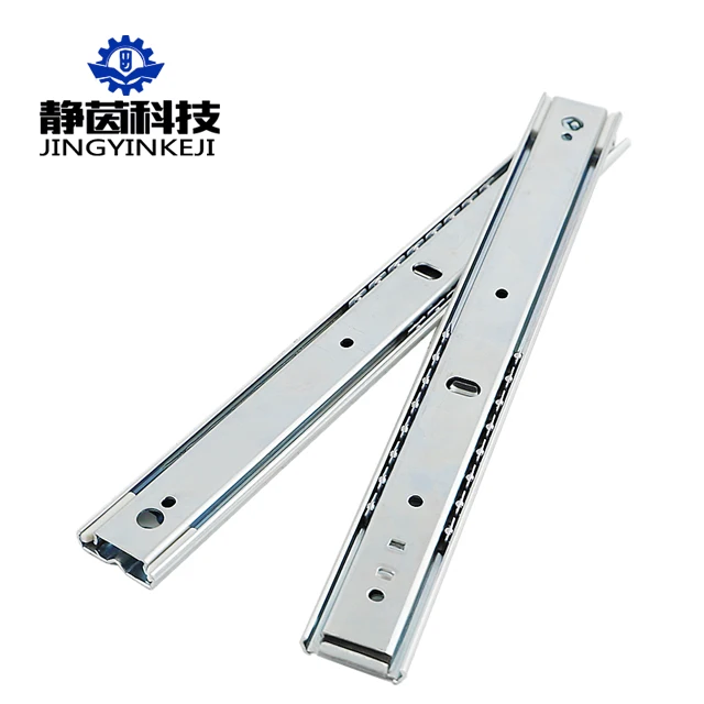SRN36 Industrial Linear Slide Cabinet Drawer Guide Single Pull-Out Locking Track Premium Quality Slide for Efficient Storage