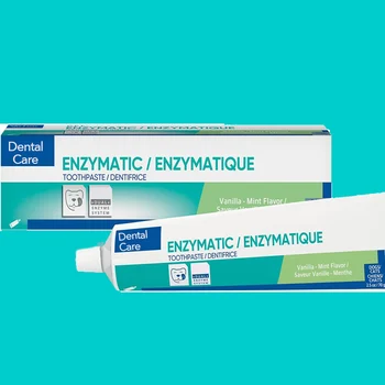 Custom Label Pet Dual-Enzyme Toothpaste for Healthy Oral Care &Fresh Breath Dogs Cats Dental Care Teeth Cleaning Toothpaste