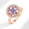 Rose gold (purple diamond)