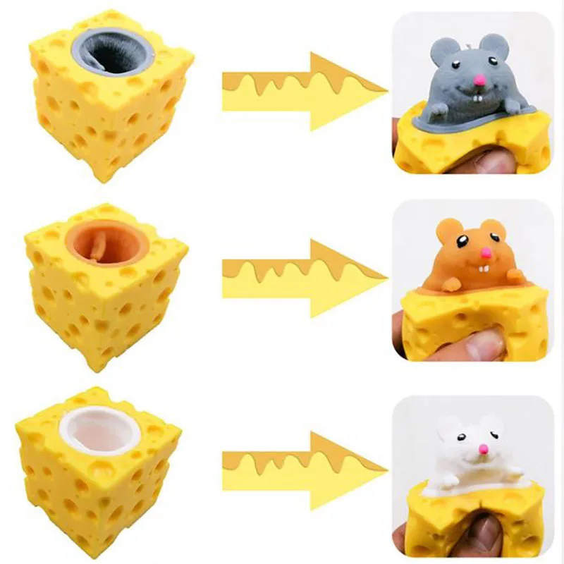 New Funny Cheese Mouse Pop-up Squirrel Stress Relief Silicone Squeeze  Fidget Sensory Toys For Kids - Buy Fidget Toys For Kids,Funny Stress Relief 