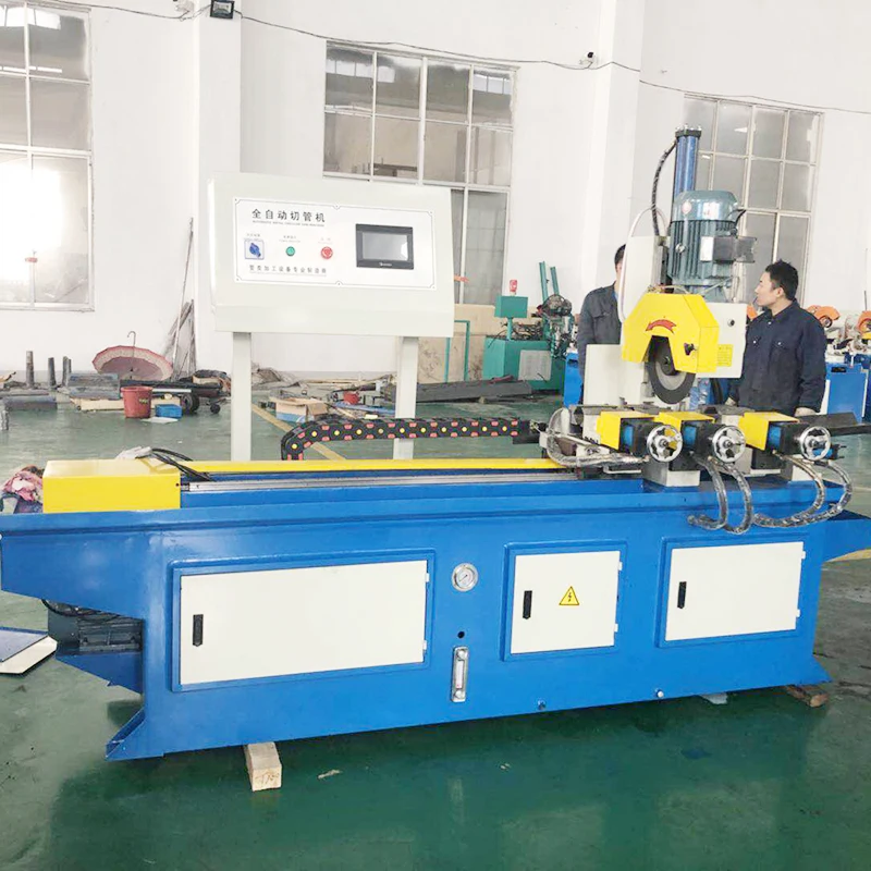 Automatic MC350CNC Burr-Free Pipe Cutting Machine for Square Rectangular Pipe Tubes with Clean Cuts