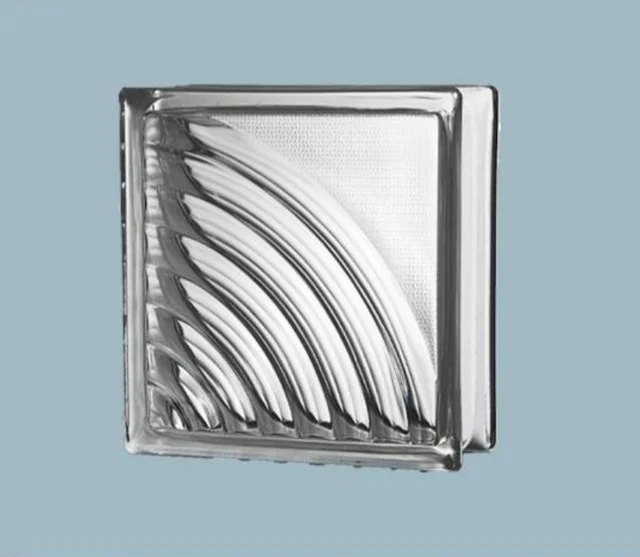 Factory Direct Ultra-Clear Glass Bricks Hollow Clear White Color Glass Blocks for Window Decoration