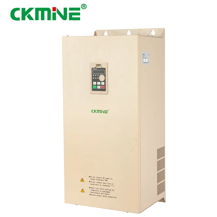 CKMINE 110kw 150HP Motor Low Frequency Inverter 380v 400v Close Loop Variabilis Volo Drive for Factory Machine Control