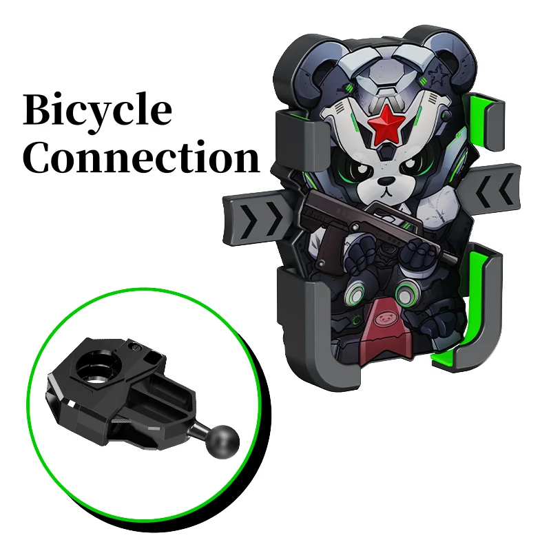 Flexible Motorcycle Bicycle Phone Holder Mountain Riding Security Protection Bracket_voghion.com