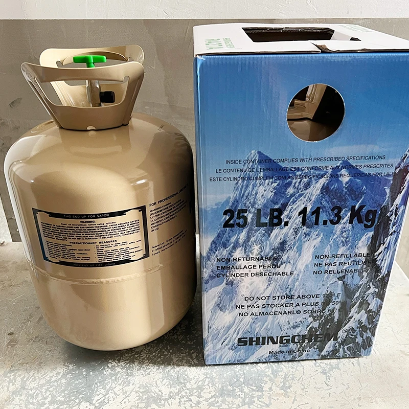 SHINGCHEM Refrigerant Gas 30lbs R427a Refrigerant Price R427a Gas Refrigerant for Sale