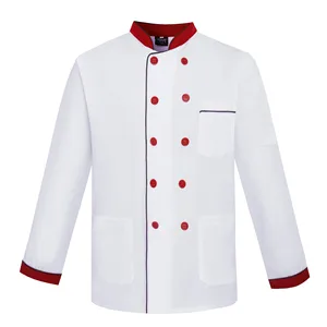 Cheap Breathable Hot Selling Cheap Long Short Sleeves Restaurants Canteens Bartender Chef Coats Chef Uniform Unisex Chef Uniform