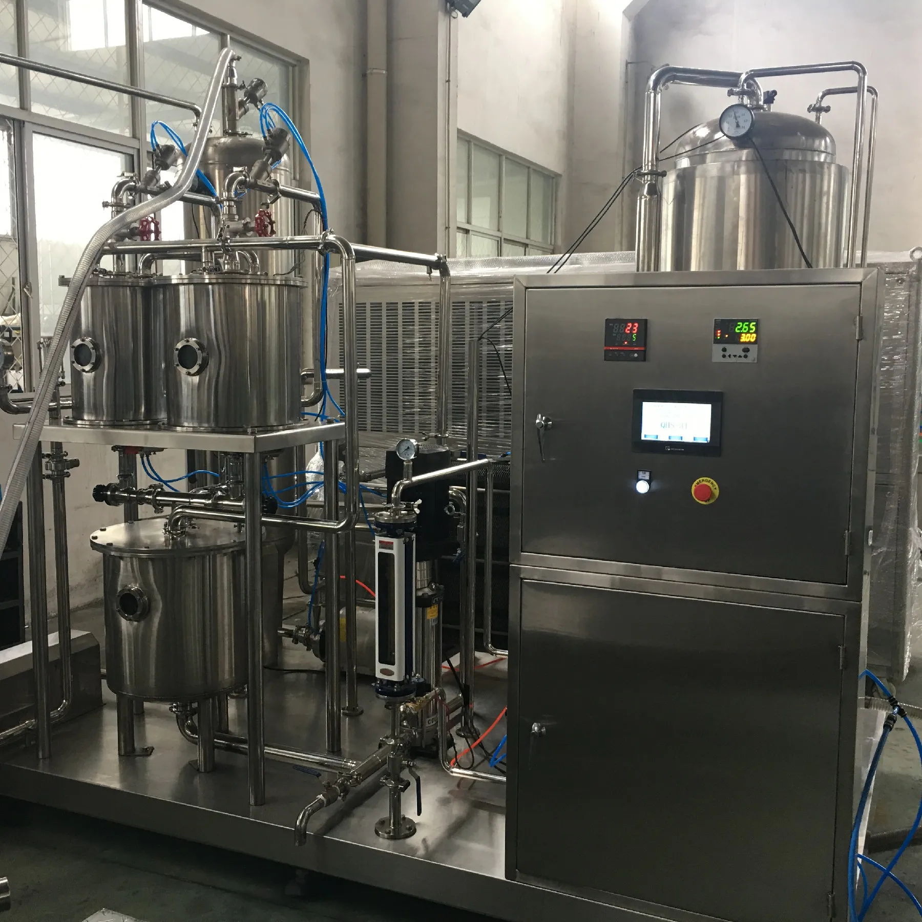 Машина для смешивания газированных безалкогольных напитков высокой плотности, 3000 л в час