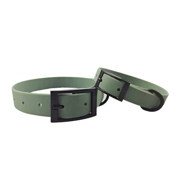pvc working dog collars