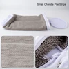 Gray+White (Small Chenille Pile Strips)