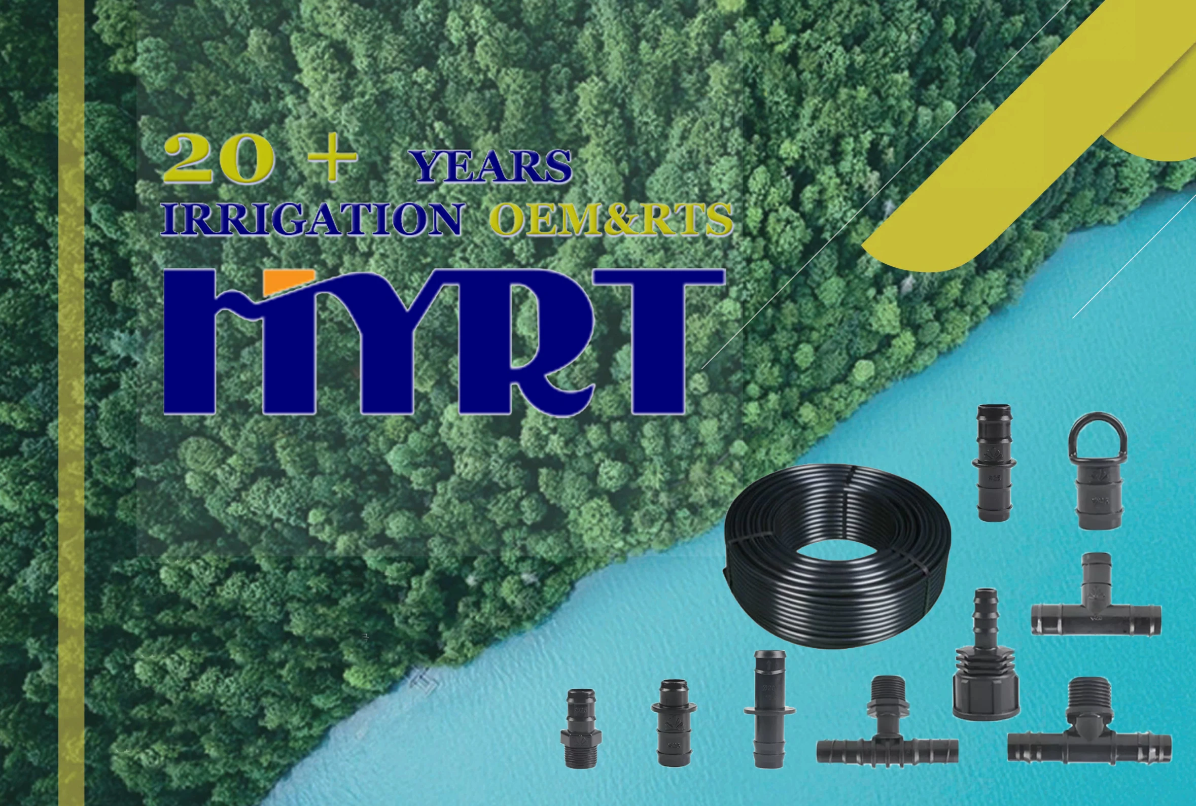 16/20/25mm Garden Drip Irrigation Fittings End Line For Drip Pipe/drip