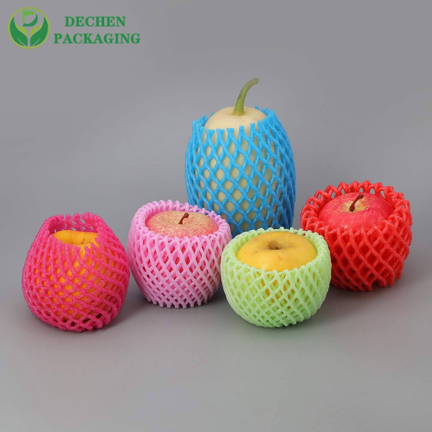EPE Nets Sleeves Fruit Foam Packaging Net For Protect Bottles