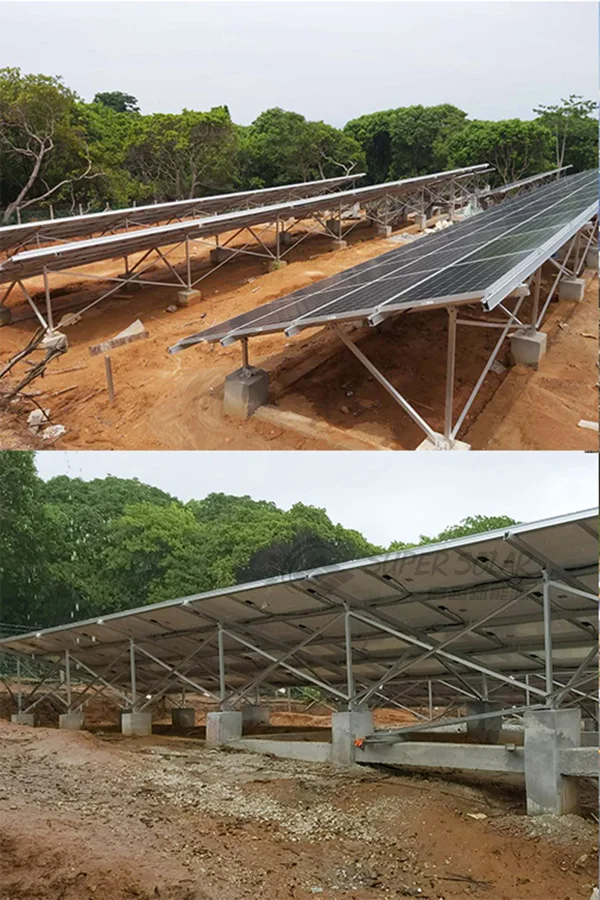 Panel Frame System Customized Sun PV Ground Mounting Frame System for Solar Panels