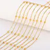 O chain with Big Round Ball Chain-Gold