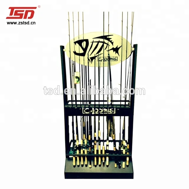 Fishing Rod Display Rack,fishing Rod Display Shelf,fishing Reel Display Stand