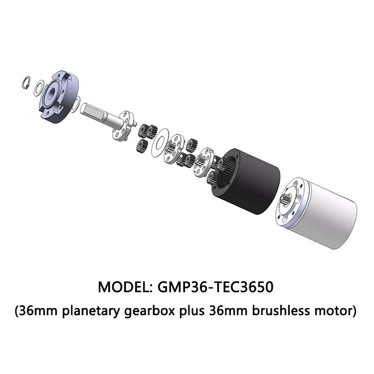 Alibaba.com: Micro Brushless Gear Motor 12V 24V 36mm Planetary Gearbox ...