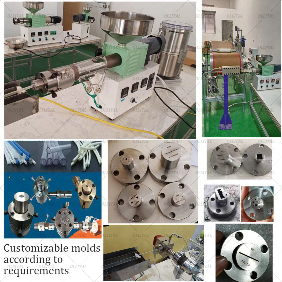Desktop Injection Molding Machine Single Screw Extruder Plastic Extruder Machine for Recycling Extruder Plastic