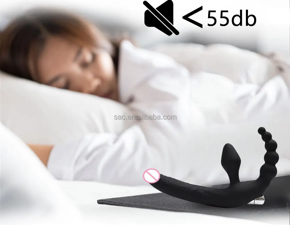 Sacknove Double Penetration Toy - Lesbian Couples Dildo
