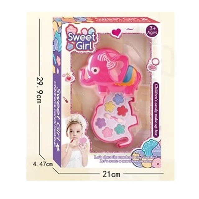 Новые игрушки для ролевых игр, набор косметических подарков для салона красоты, пластиковый набор для макияжа