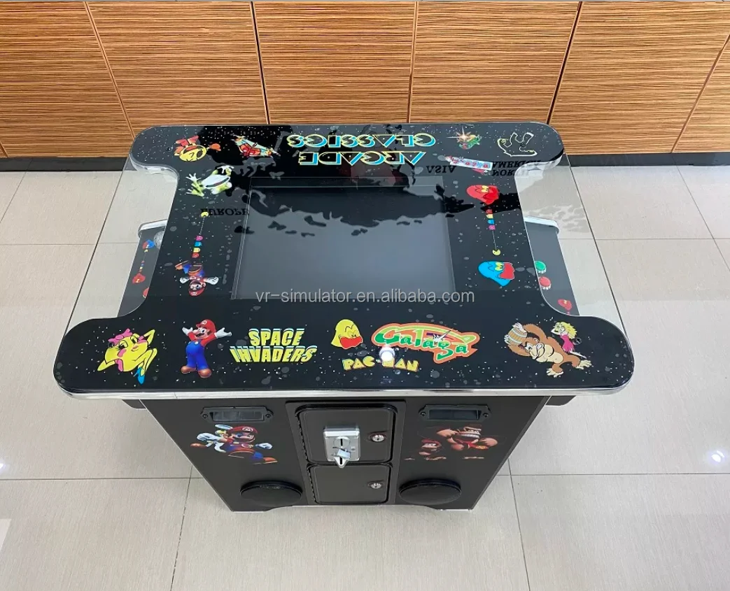 コイン式3000ゲームレトロアーケードテーブルゲームビデオ