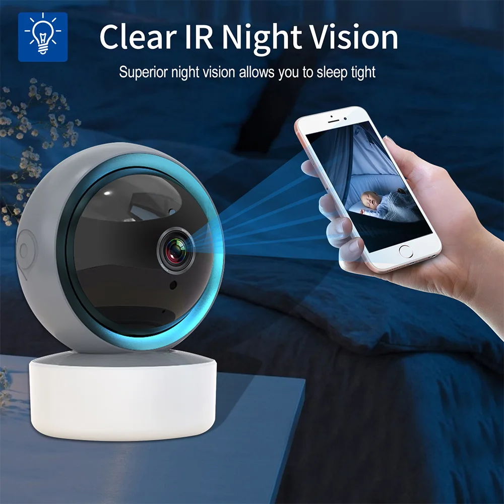 Tuya 2MP 3MP 5MP Cloud Smart Light Wifi Camera AI Wireless IP 2 ways Camera Security Surveillance h.265 Wifi Lamp Camera