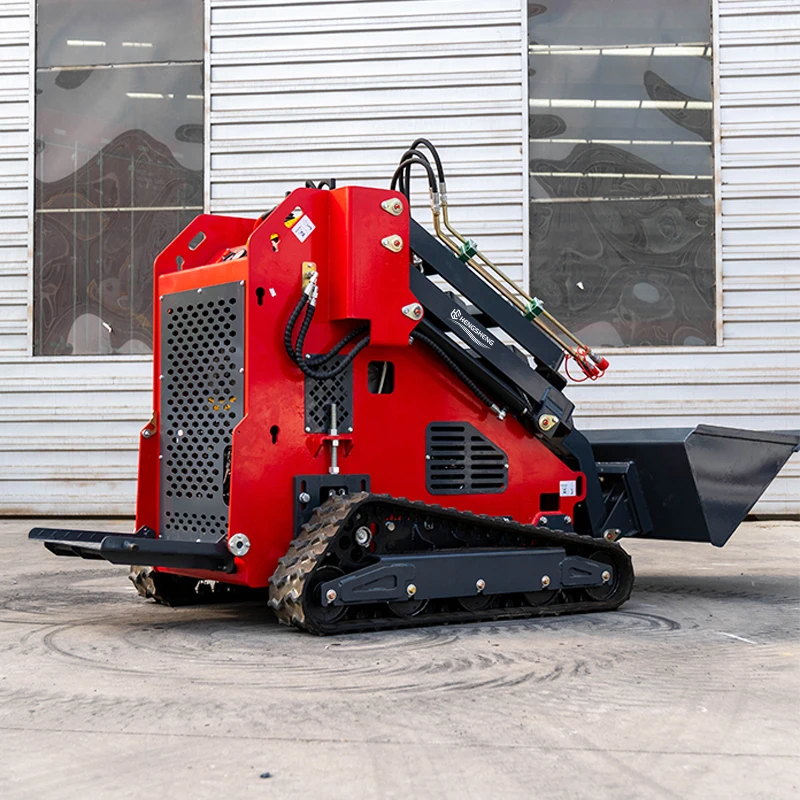 EU/EPA HS430 Crawler/wheel-type Skid Loader youpu Diesel Engine Bucket Capacity0.17m³ Disaster Relief Equipment Oneyear warranty