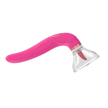 Nezend Electric Silicone Women Pussy Nipple Oral Massager Clitoris