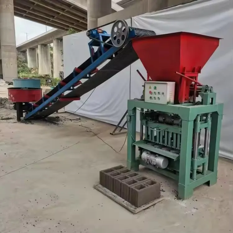 Top Quality Interlocking Brick Machine Pressing Btc Brick Eco Maquinas Cement Sand Concrete Block Machinery
