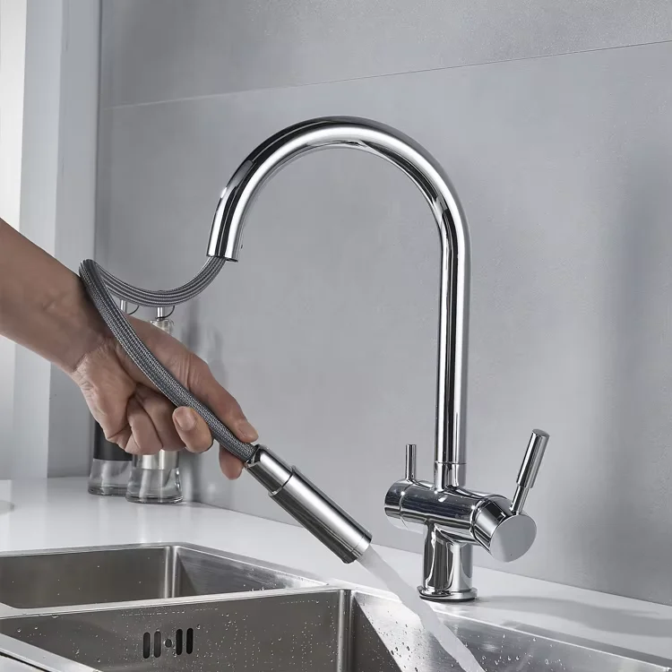 Durable Brass Material Quality Brass body construction detail of water purification faucet
