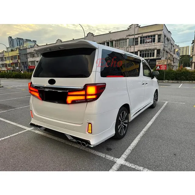 35 Series Design Tail Light for Toyota Alphard 2008-2015 Plug and Play Tail Light for Alphard 20 Series Upgrade to 35 Series