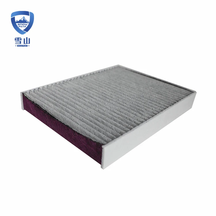 Auto Spare Parts Car Activated Carbon Air Conditioning Cabin Filter