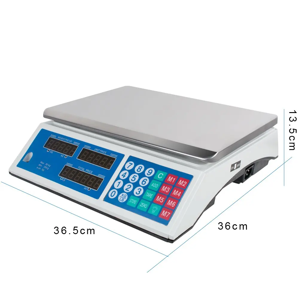 High Capacity Digital Bathroom Scale with Backlit Display, 7410