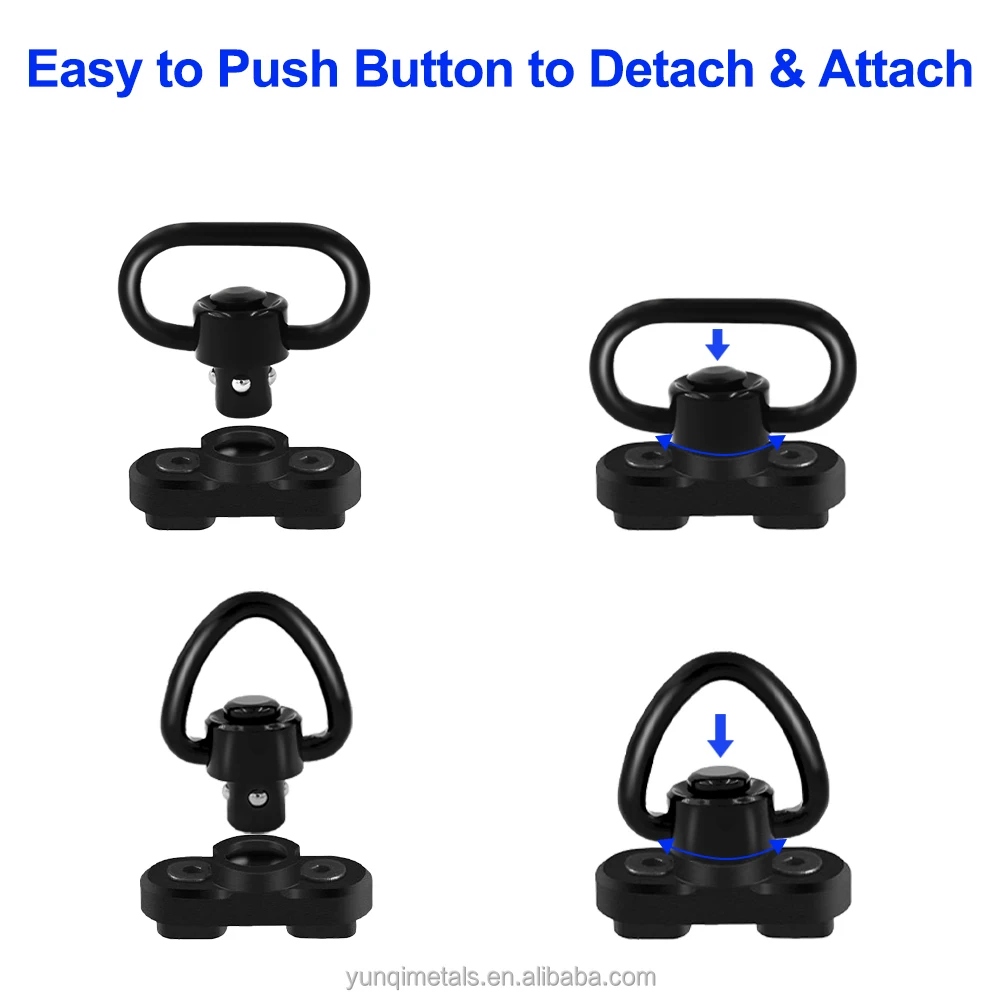 Wholesale Factory Direct Selling Sling Swivel Loop Push Button Qd Mount