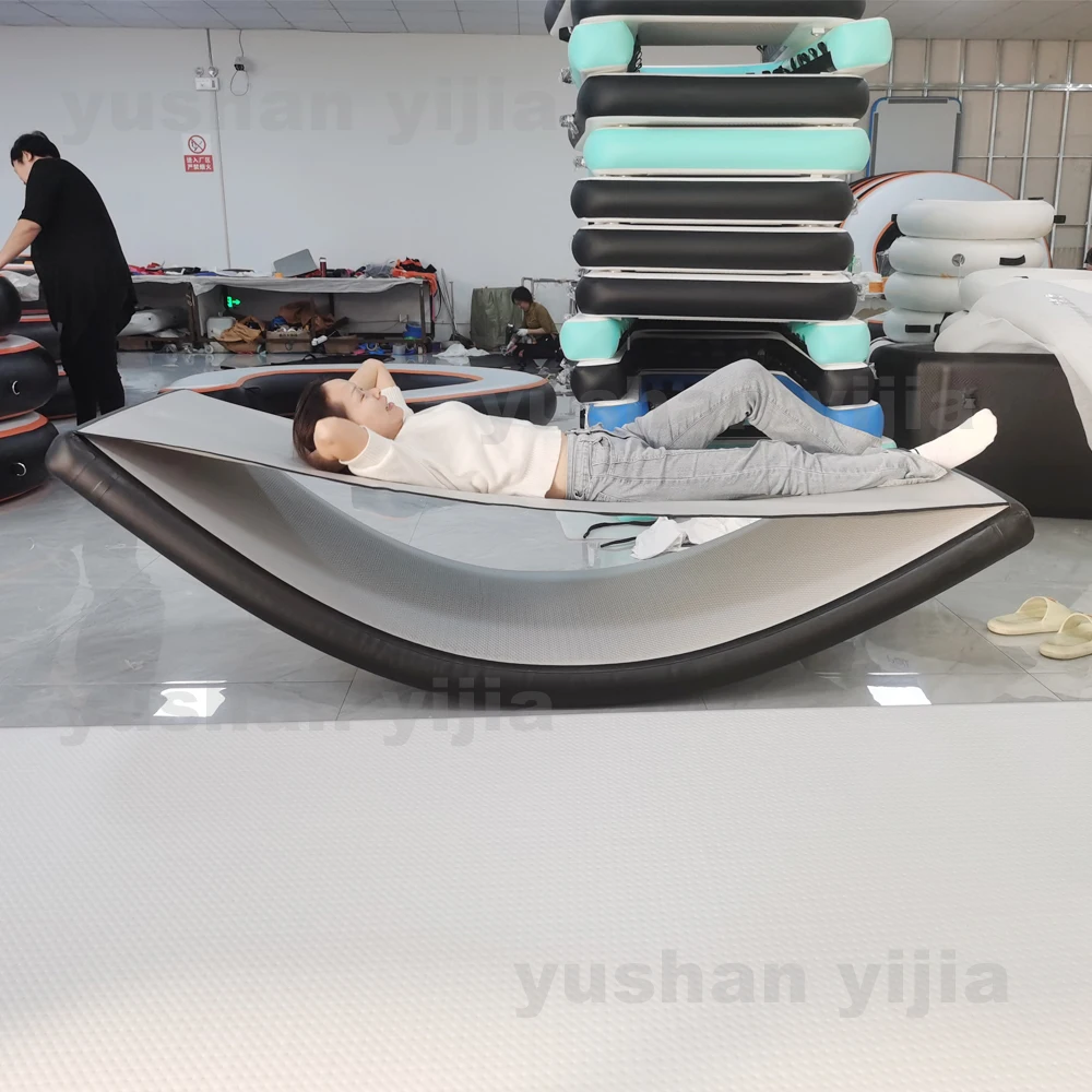 Lounger Air Hammock Folding Rapid Waterproof Inflatable Sofa Air