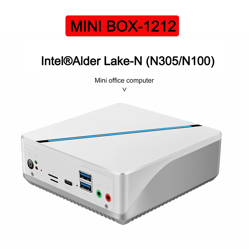 【ミニPC Alder Lake N100 16GB+256GB】 Refurbished N100 Mini PC Intel Alder Lake 16GB DDR5 512GB SSD