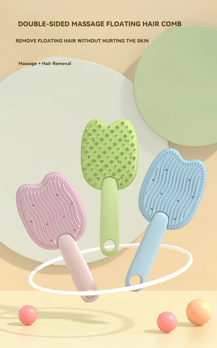 Cat Comb Double-sided Massage Floating Hair Comb to Remove Floating Hair and Clean Skin Double-sided Pet Bath Massage Comb supplier