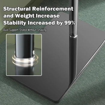 Enujoy Adjustable Aluminum Stand Tablet Holder for Arm for Bed Metal Rotating Feature detail image