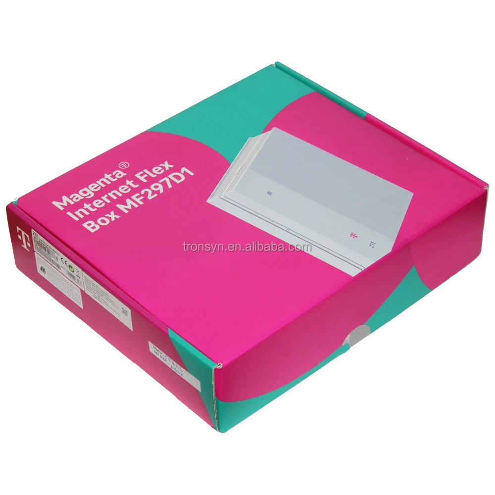 ZTE MF297D1 LTE Modem Wifi Router - 600mbps Magenta Internet