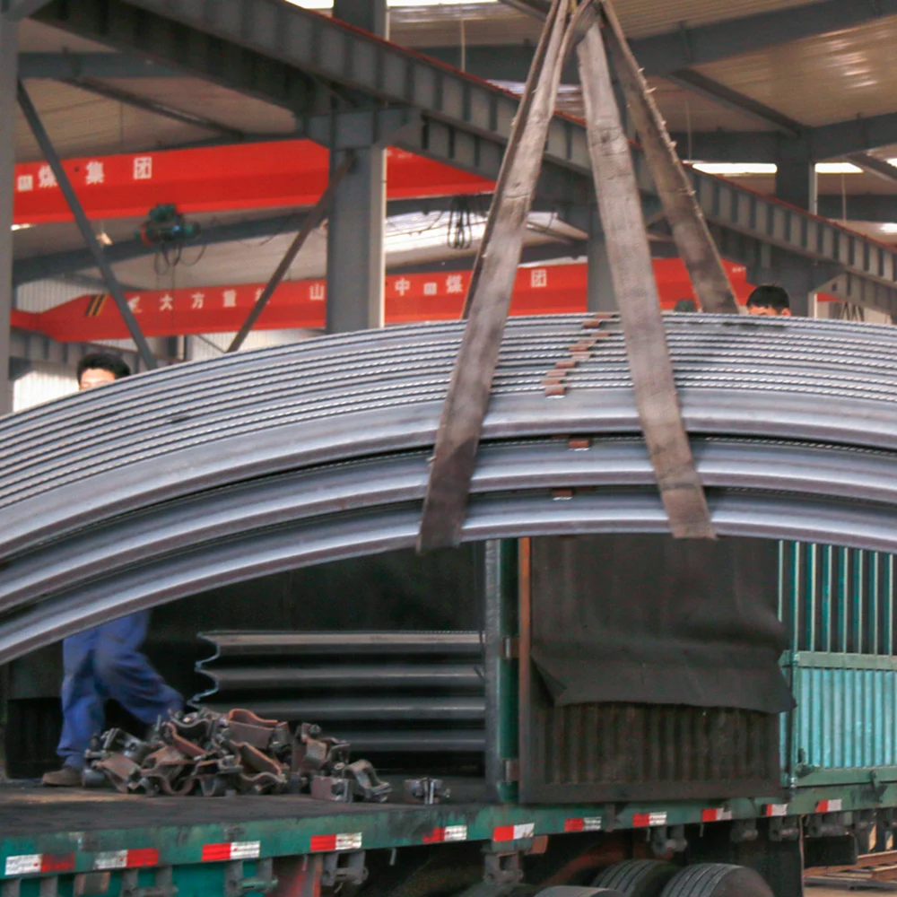 Fast Delivery Q235 SS400 U Beam Steel Provide Appearance Video Inspection U Shape Steel Arches for Tunnel Supporting