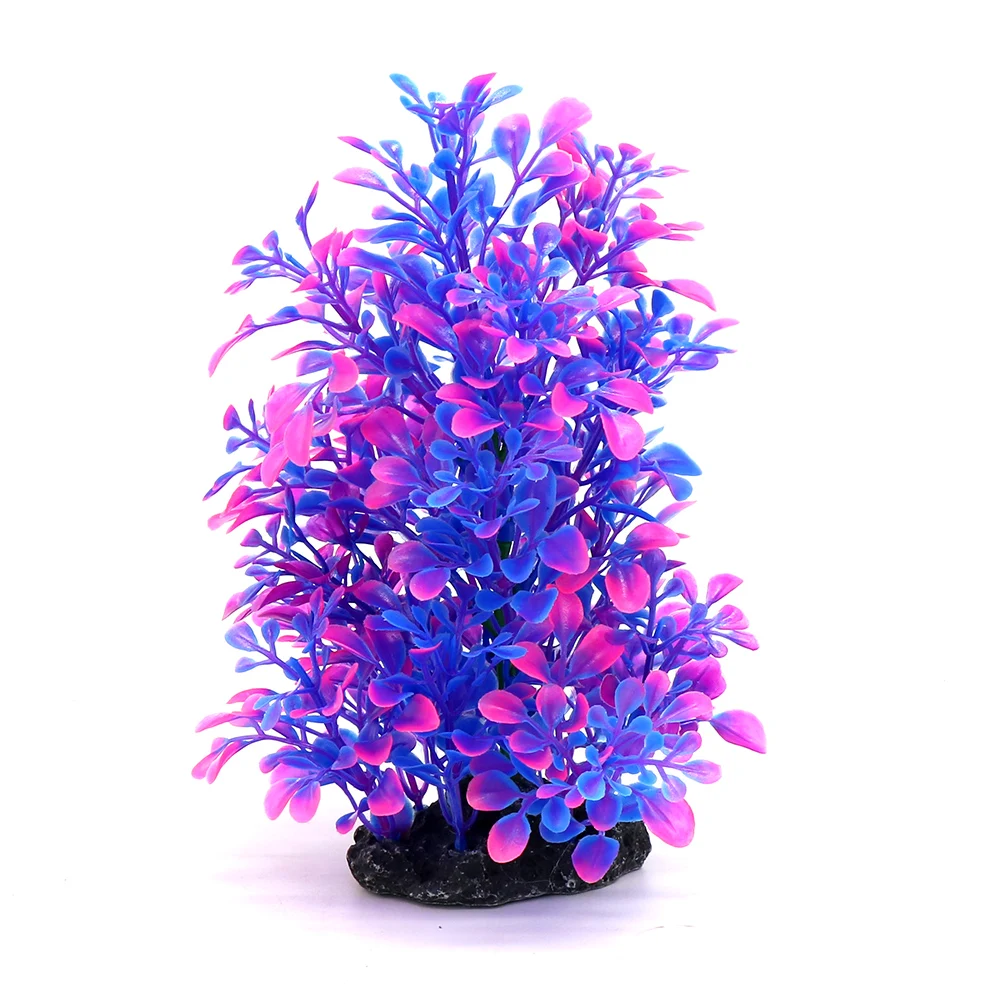 Aquarium Plastic Plants Grass Artificial Plastic Water Plant For Fish