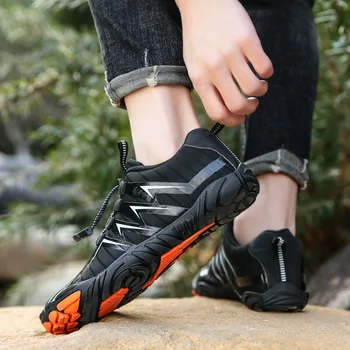 Men Hiking Shoes Comfy Lightweight Non-Slip All Day Walking Work Climbing Sneakers waterproof hiking shoes