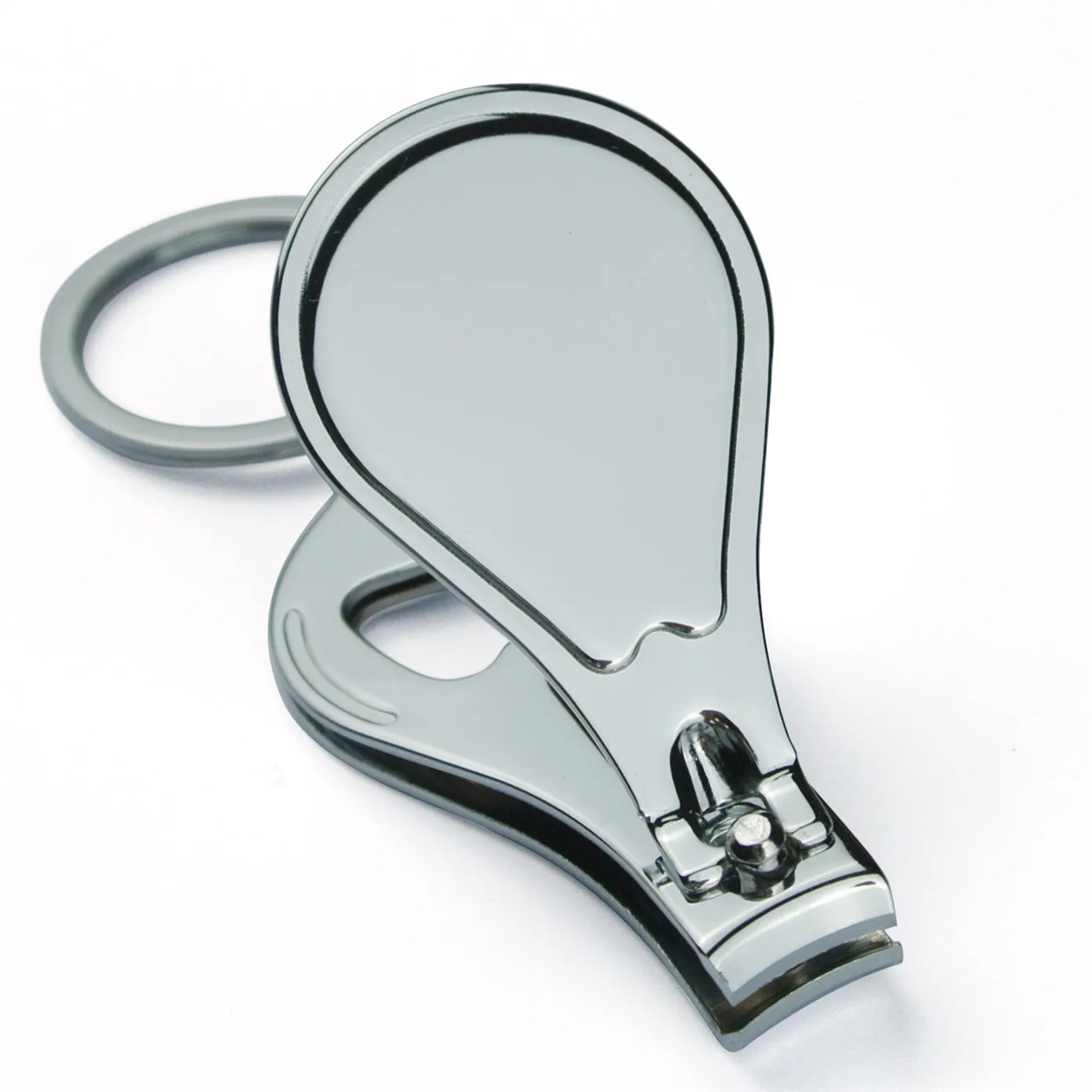 high quality cheap custom printing nail clipper keychain, nail