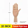 Mano destra femminile da 10 pollici