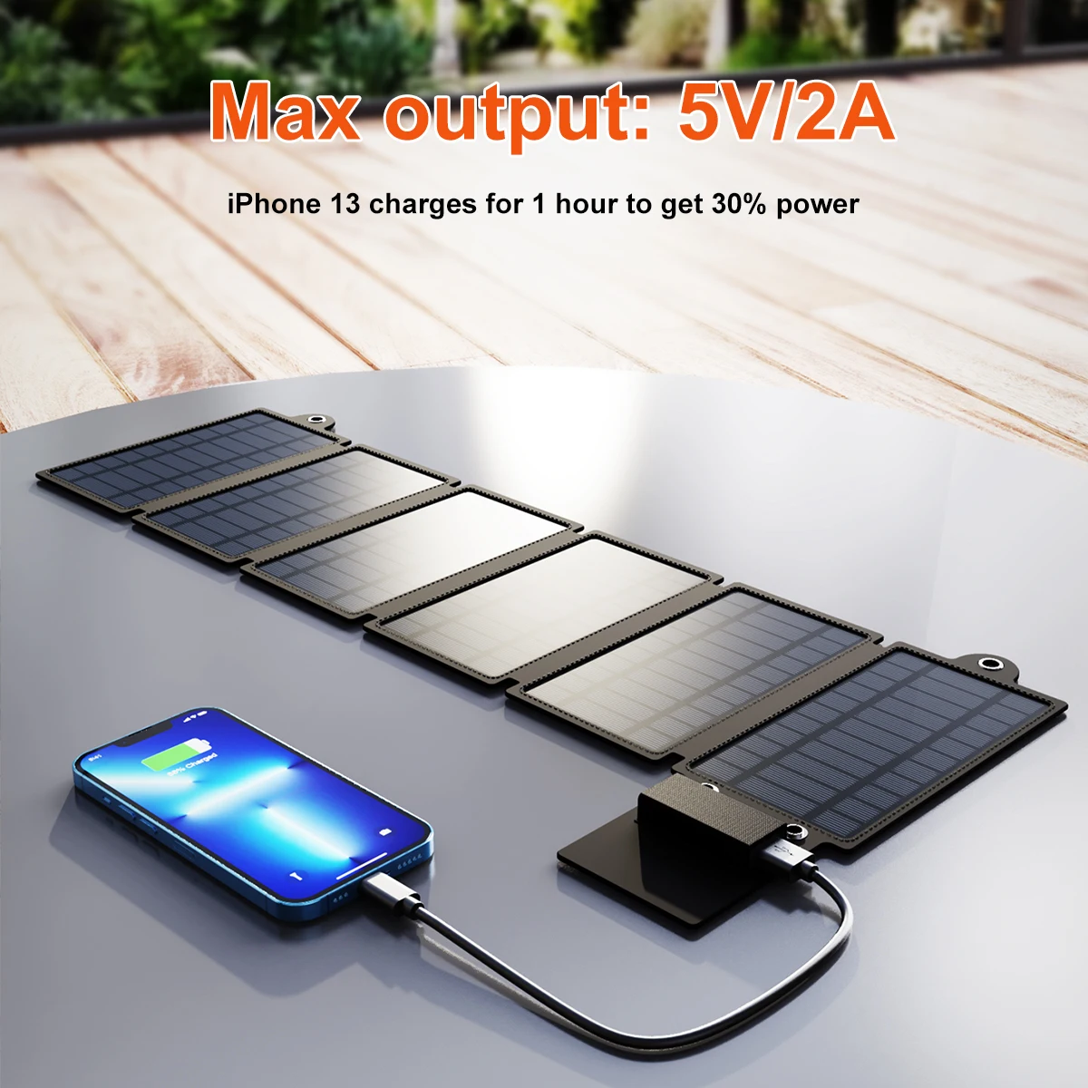 FlexSolar FlexSolar 100W 折り畳み式ソーラーパネル USB-C/USB-A/DC 